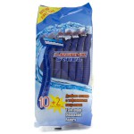 Станок для бритья, Legend Steel (Легенд Стилл) 10+2 шт двойное лезвие с тефлоновым покрытием 2 шт бесплатно