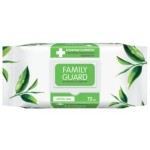 Салфетки влажные антибактериальные, Family Guard (Фэмили Гард) 72 шт белый чай с крышкой
