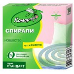 Спирали, Комарофф 10 шт Стандарт от комаров