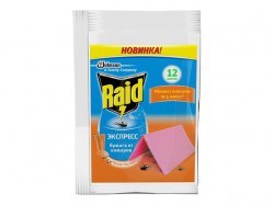 Средство от комаров Raid Экспресс бумага аромат Востока