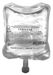 Глюкоза р-р д/инф. 5% 250 мл 28 шт.