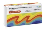 Ацетилсалициловая кислота плюс Реневал, таблетки 500 мг+25 мг 20 шт
