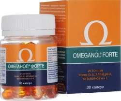 Омеганол форте 30 шт. капс. 0.5 г