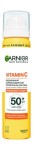 Спрей-вуаль для лица, Garnier (Гарньер) 75 мл Скин Нейчералс витамин С ежедневный солнцезащитный spf50+