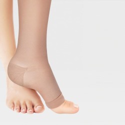 Гольфы компрессионные Luomma Идеалиста 1 класс компрессии с открытым носком прозрачные р. XL (5) нормал (35-39 см)