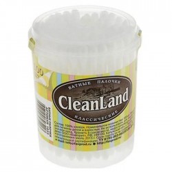 Ватные палочки CleanLand 100 шт.