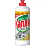 Средство для мытья посуды, Капля 500 мл Вокс соль-эффект лимон