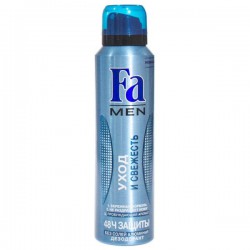 Дезодорант для мужчин FA Уход и свежесть спрей 150 мл