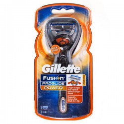 Станок для бритья Gillette Фьюжн пауэр проглайд флексбол + 1 сменная кассета