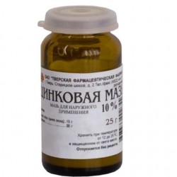 Цинковая мазь мазь 10% 25 г 1 шт.