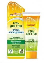 Гель для стоп Доктор Биокон против потоотделения 75 мл