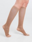 Гольфы компрессионные женские, Эласма р. 5 арт. С-501 1 класс компрессии на хлопковой основе бежевые