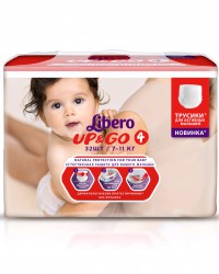Подгузники-трусики 32 шт. Libero ап энд гоу макси 7-11кг