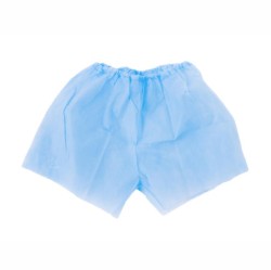 Трусы процедурные модель №1 укороченные с разрезом (для колоноскопии/колонотерапии) нестерильные р. 50-52 35 г/м2 38 см