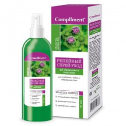 Спрей-уход для волос Compliment Репейный для укрепления и силы волос 200 мл