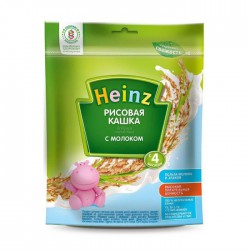 Каша молочная, Heinz (Хайнц) 250 г рисовая с 4 мес