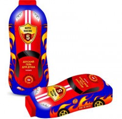 Гель для душа детский Тачки Гонки 300 мл