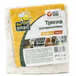 Тряпка для пола Beesmart хлопок для мытья р. 50х60см