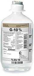 Глюкоза р-р д/инф. 10% 250 мл 15 шт.
