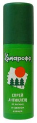 Спрей Комарофф антиклещ 125 мл