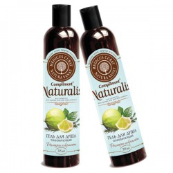 Гель для душа Compliment Натуралис тонизирующий розмарин и бергамот 335 мл