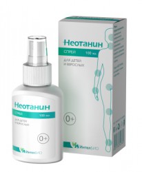 Спрей для детей и взрослых Неотанин 100 мл